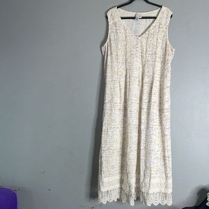Soft Surroundings lace Dress 2X